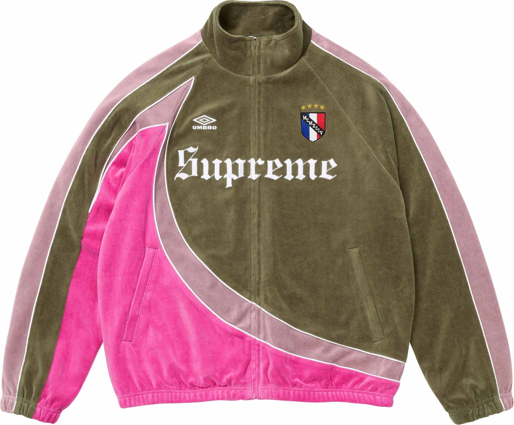 Supreme®/Umbro® Velour Track Jacket view 4